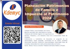 Seminario: Planeación Patrimonios de Familia e Impuesto al Patrimonio 2024 - Abril 17